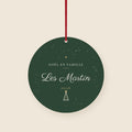 Boule de Noël personnalisée – Noël en famille